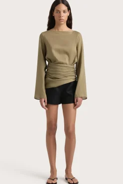 New FAITHFULL THE BRAND ADELIA TOP