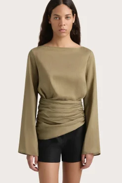 New FAITHFULL THE BRAND ADELIA TOP