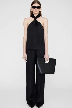 New ANINE BING ADEN PANT Black