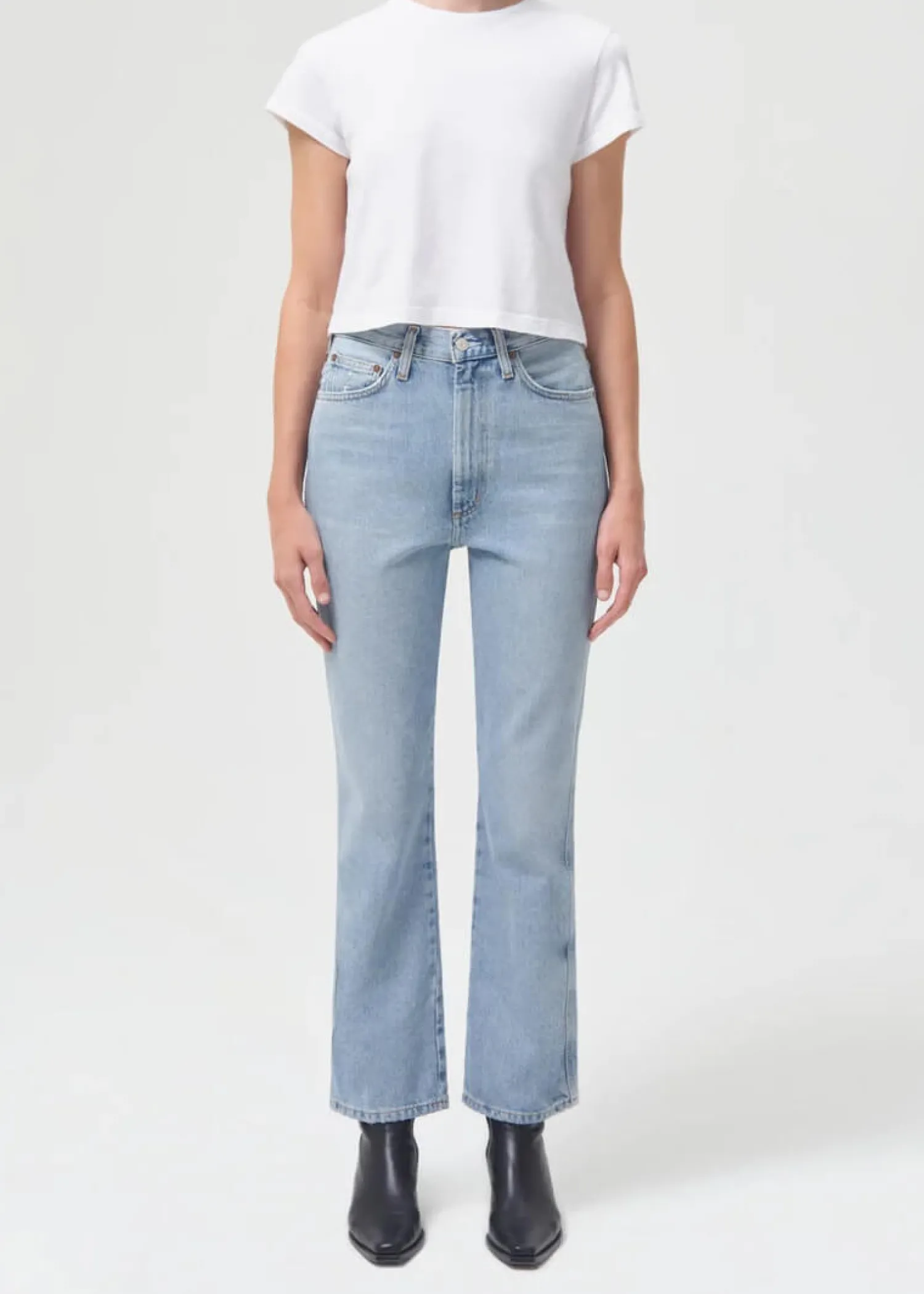 Flash Sale AGOLDE ADINE SHRUNKEN TEE