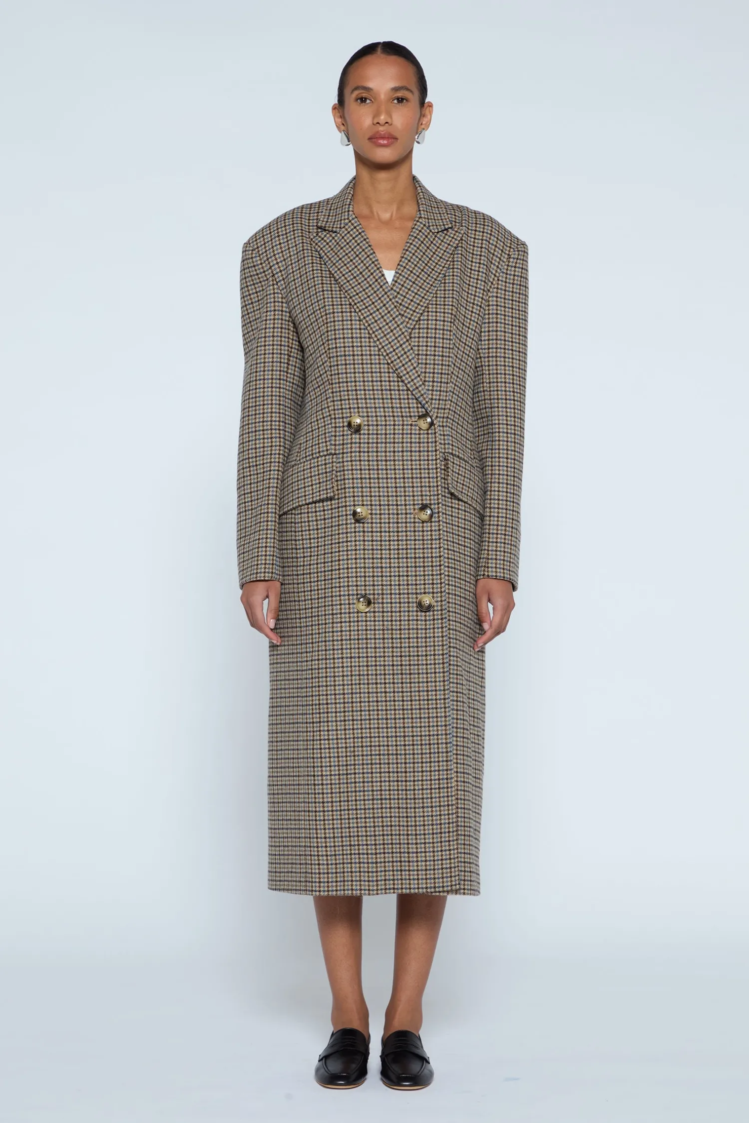 Hot DUCIE LONDON AGGIE WOOL COAT