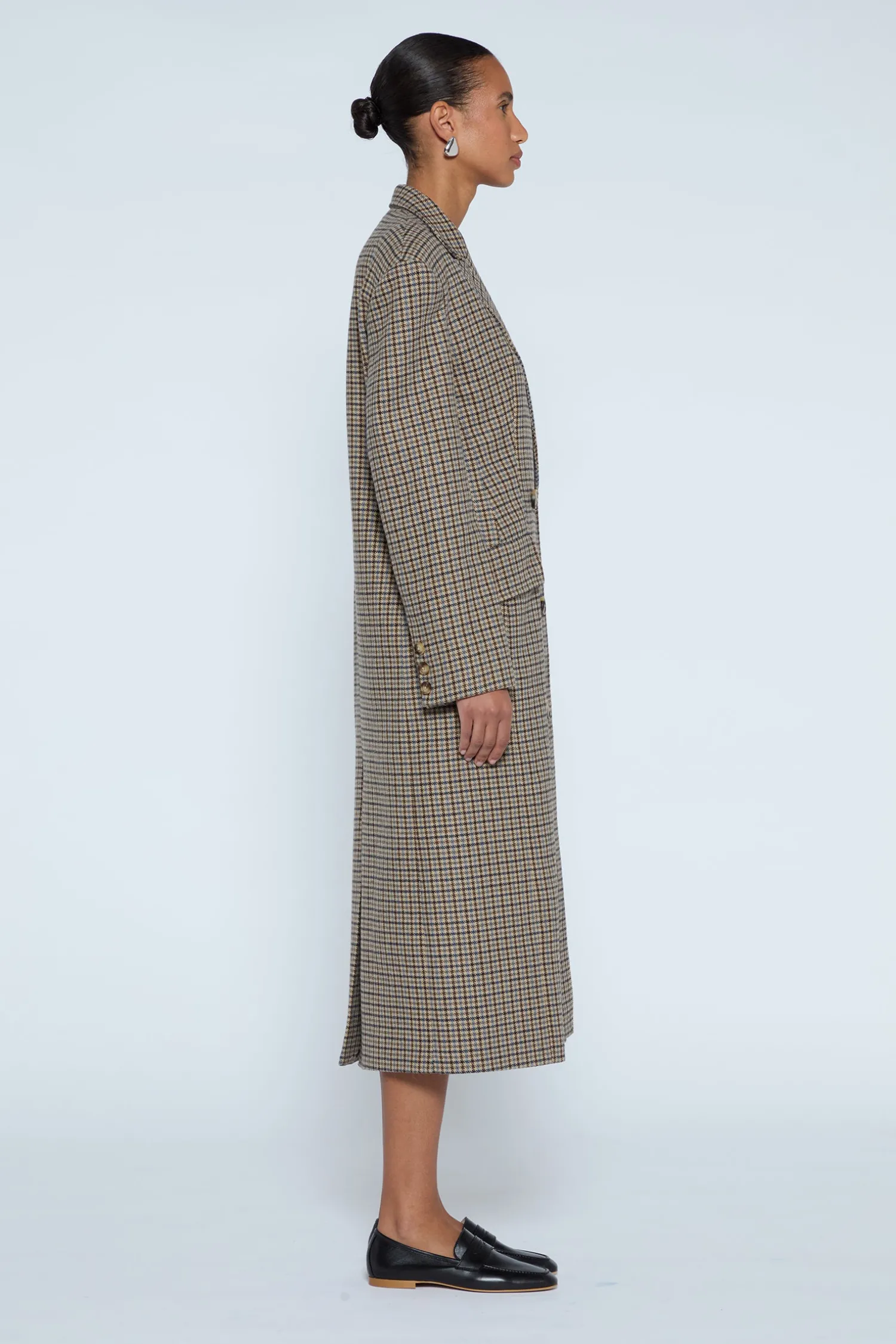 Hot DUCIE LONDON AGGIE WOOL COAT