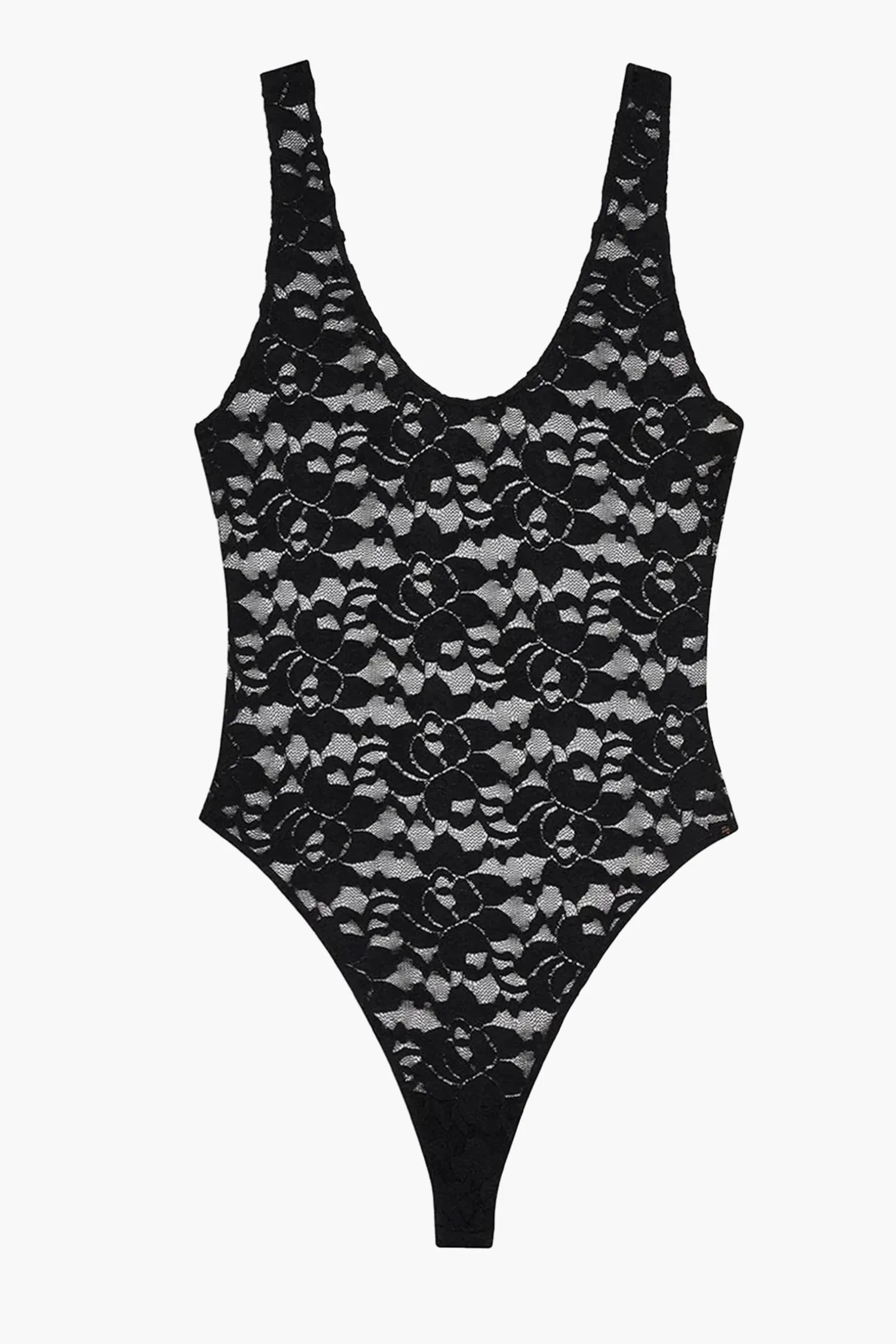 Shop ANINE BING ALYSHA BODYSUIT Black