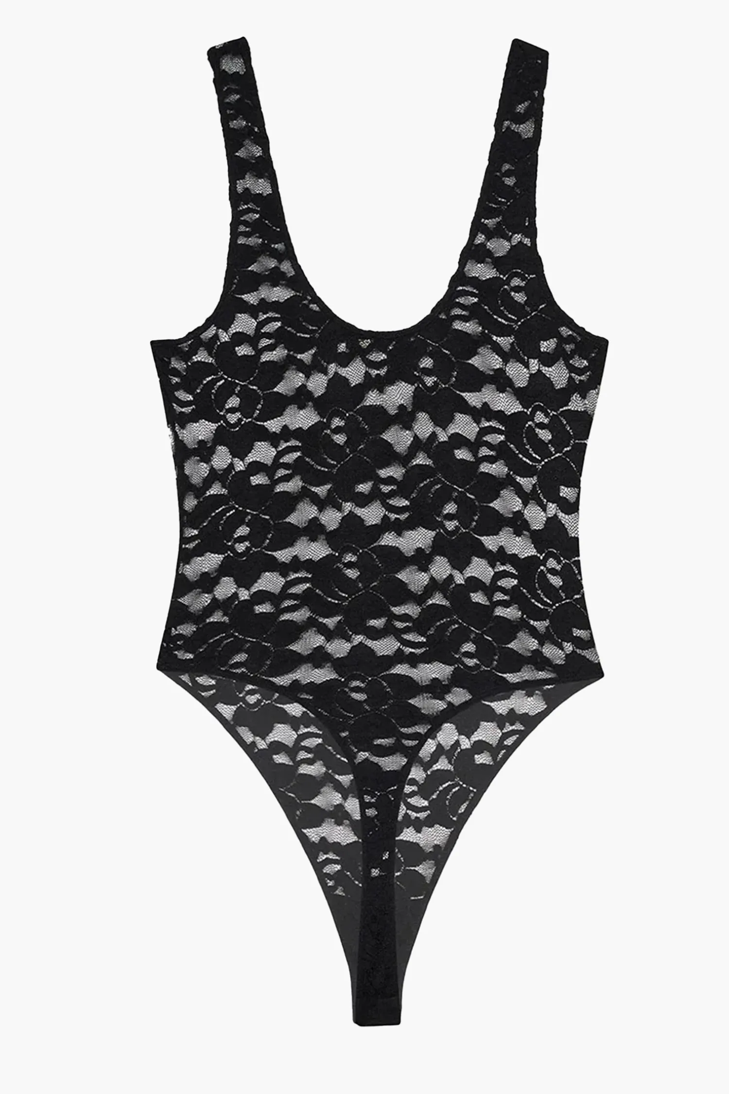 Shop ANINE BING ALYSHA BODYSUIT Black
