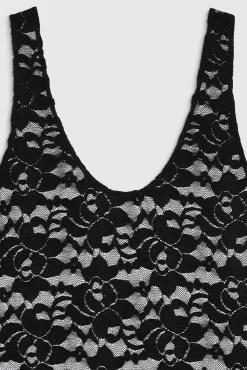 Shop ANINE BING ALYSHA BODYSUIT Black