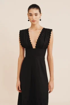 New POSSE AMELIA DRESS Black