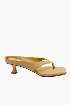 Clearance STUDIO AMELIA ANGELA 50 HEEL Beige