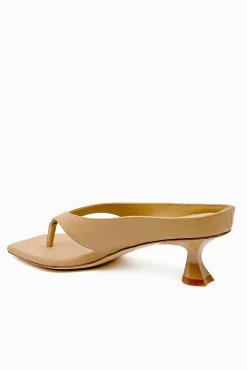 Clearance STUDIO AMELIA ANGELA 50 HEEL Beige