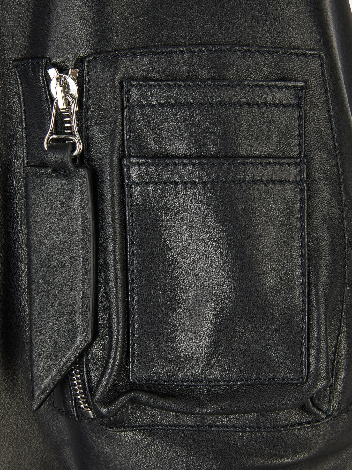 Discount THE ATTICO ANJA BOMBER Black