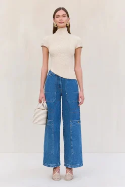 Store CULT GAIA ANNEMIE KNIT TOP Beach