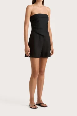 Outlet FAITHFULL THE BRAND ANTIBES SHORT Black