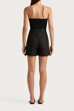 Outlet FAITHFULL THE BRAND ANTIBES SHORT Black