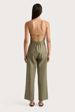 Best Sale FAITHFULL THE BRAND ANTIBES TOP Khaki
