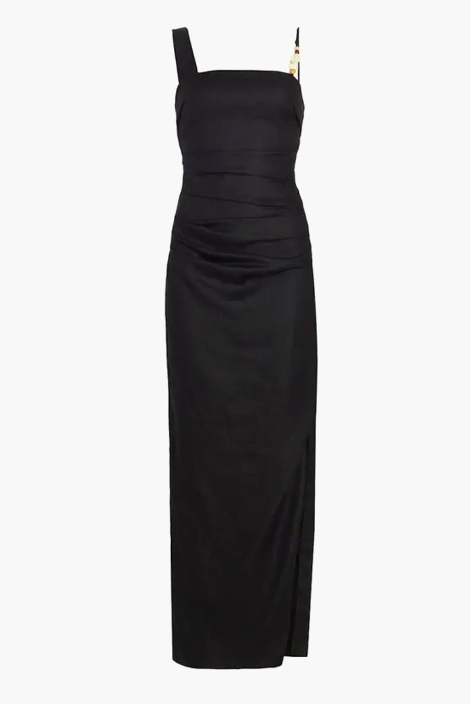 Store SIR ANTONIA BEADED MIDI DRESS Black