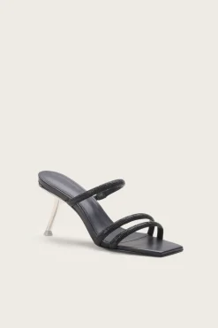 Clearance CULT GAIA ANYA SANDAL Black