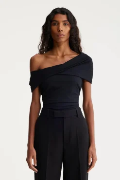 Flash Sale RÓHE ASYMMETRICAL OFF SHOULDER TOP