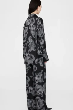 Flash Sale ANINE BING AVALON SHIRT BlackMushroomPrint