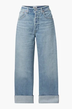 Best CITIZENS OF HUMANITY AYLA BAGGY CUFFED CROP JEAN