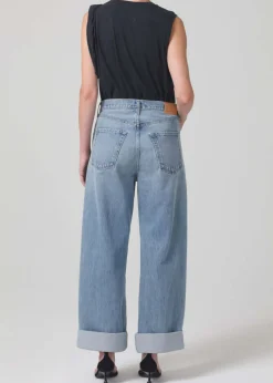 Best CITIZENS OF HUMANITY AYLA BAGGY CUFFED CROP JEAN