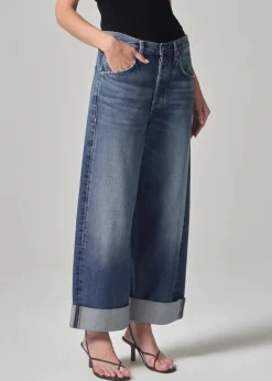 Outlet CITIZENS OF HUMANITY AYLA BAGGY CUFFED CROP JEAN Brielle