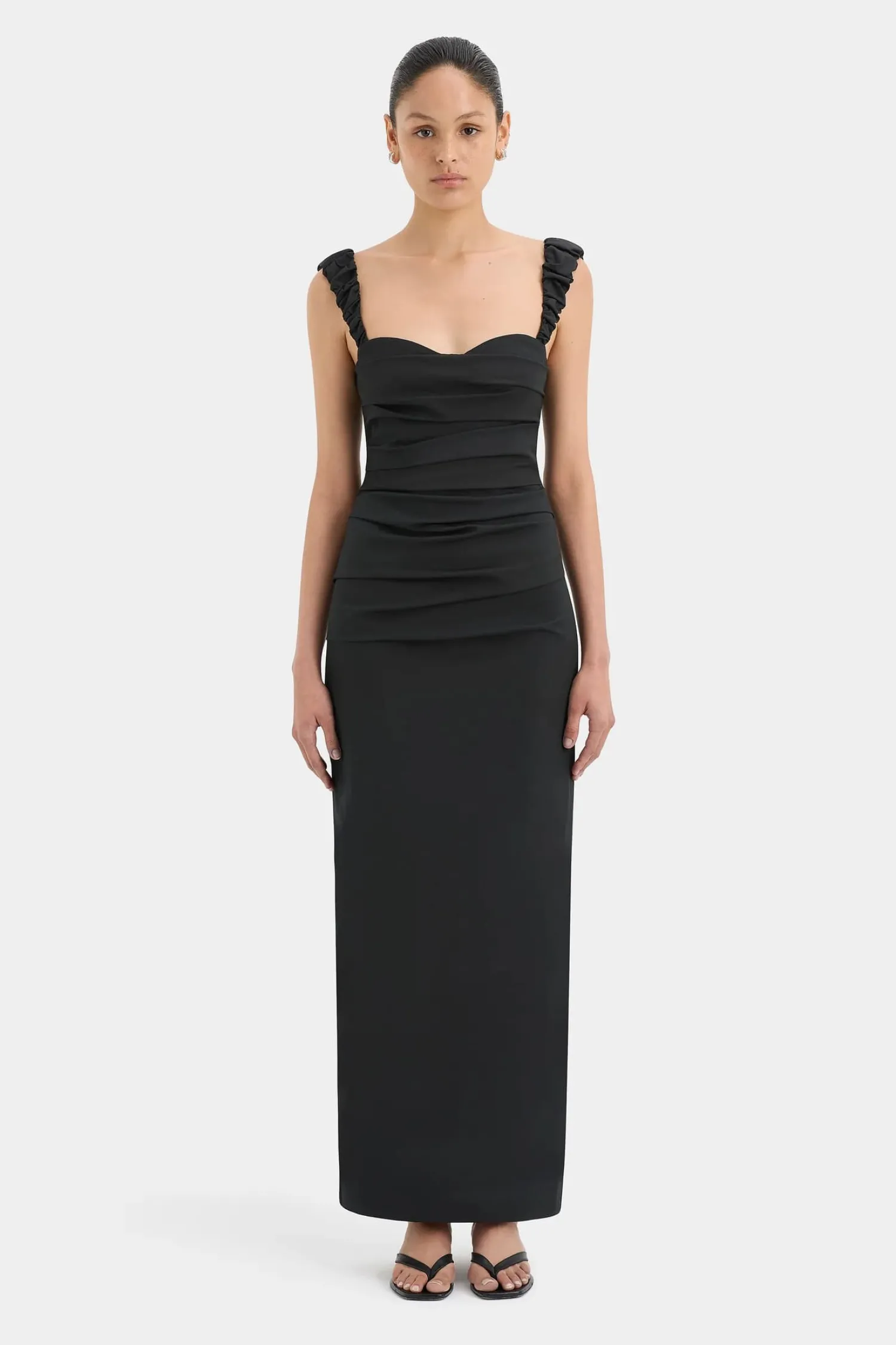 Fashion SIR AZUL BALCONETTE GOWN Black