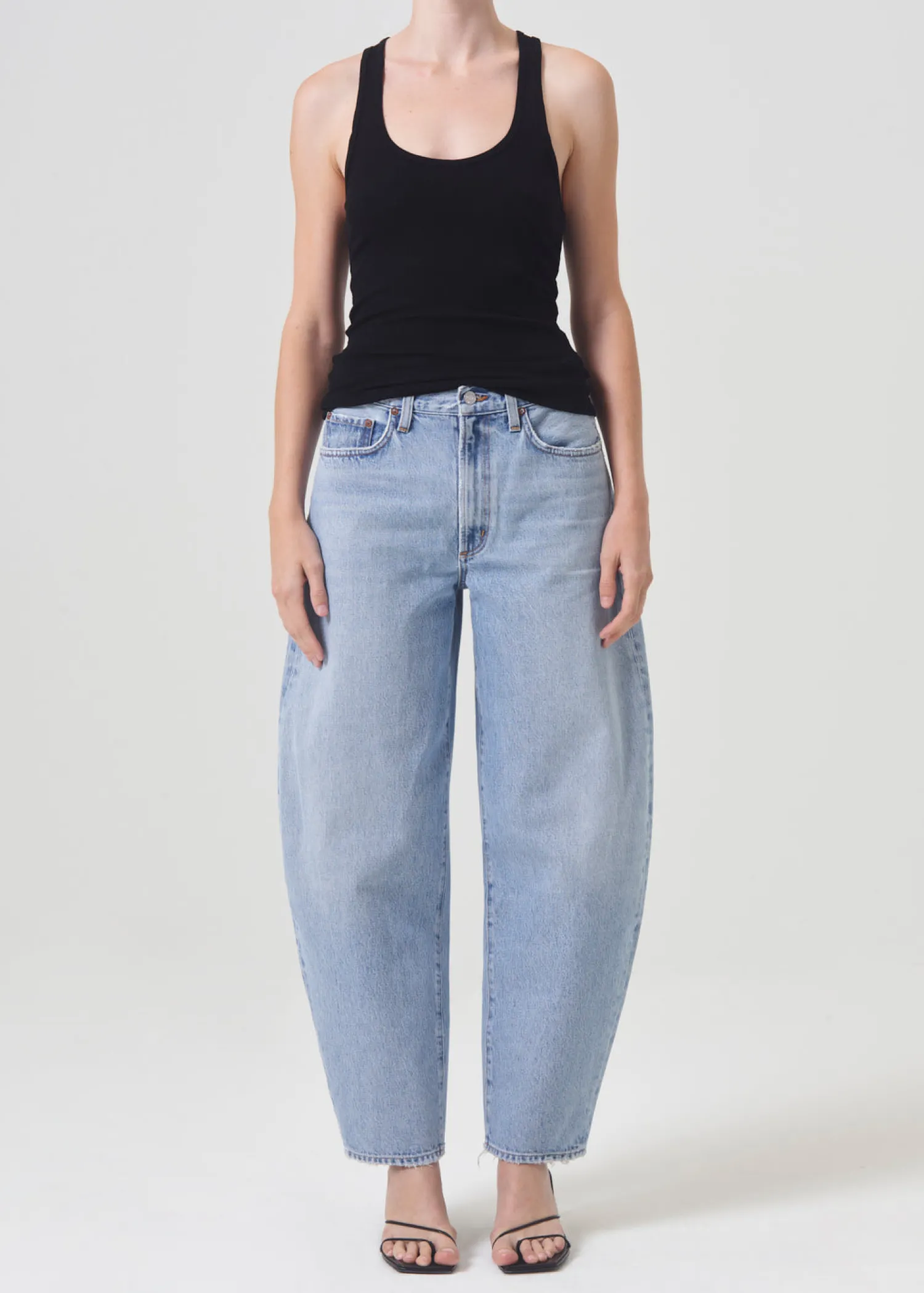 Best Sale AGOLDE BALLOON ULTRA HIGH RISE CURVED JEAN