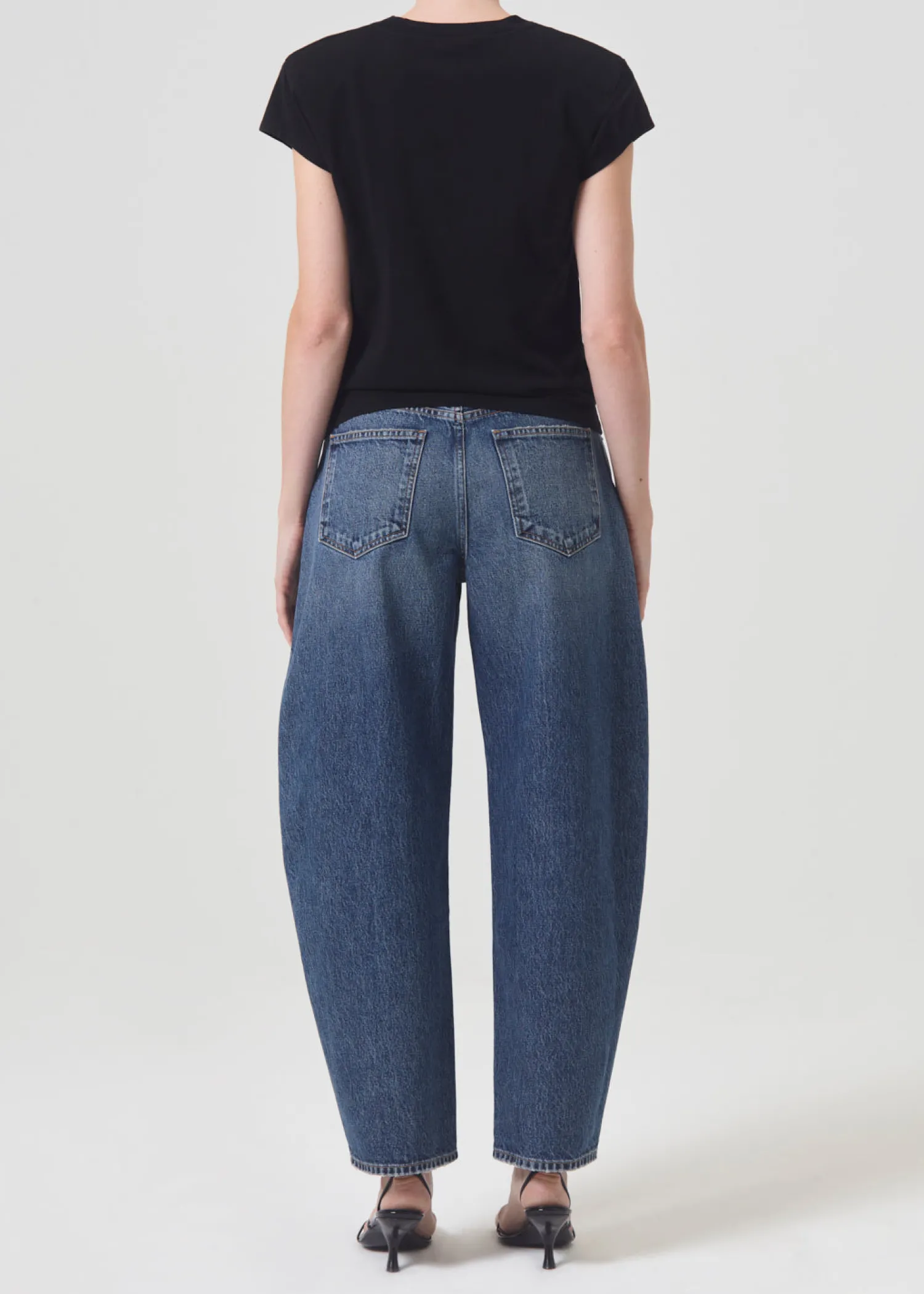Flash Sale AGOLDE BALLOON ULTRA HIGH RISE CURVED JEAN