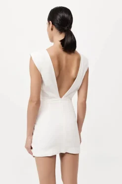 Outlet ST. AGNI BATEAU TUCK MINI DRESS