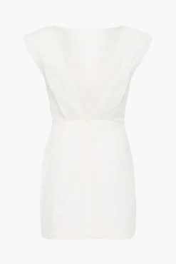 Outlet ST. AGNI BATEAU TUCK MINI DRESS