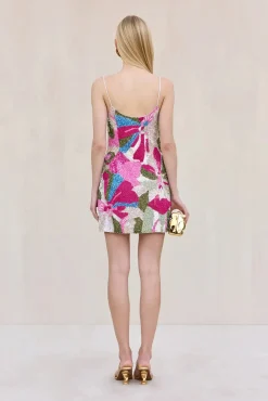 Cheap CULT GAIA BEBE DRESS FloralRosette