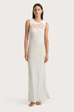 Sale FAITHFULL THE BRAND BIARRITZ MAXI DRESS FoamOmbre