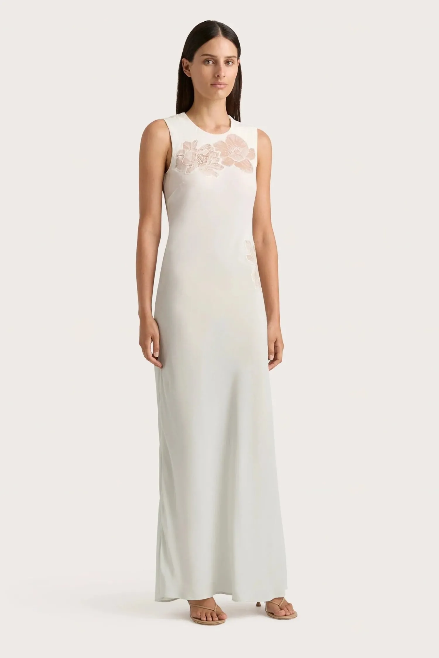 Sale FAITHFULL THE BRAND BIARRITZ MAXI DRESS FoamOmbre