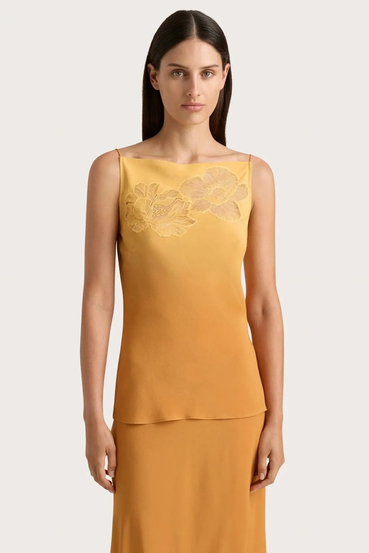 Fashion FAITHFULL THE BRAND BIARRITZ TOP TerracottaOmbre