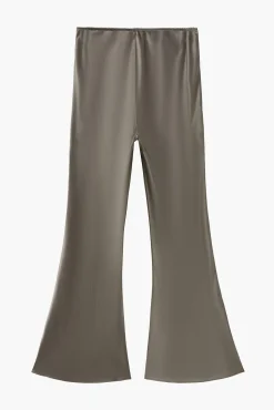 Discount COURTNEY ZHENG BIAS SILK FLARE PANTS