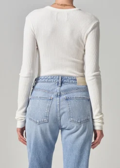 Flash Sale CITIZENS OF HUMANITY BINA CREWNECK Pashmina