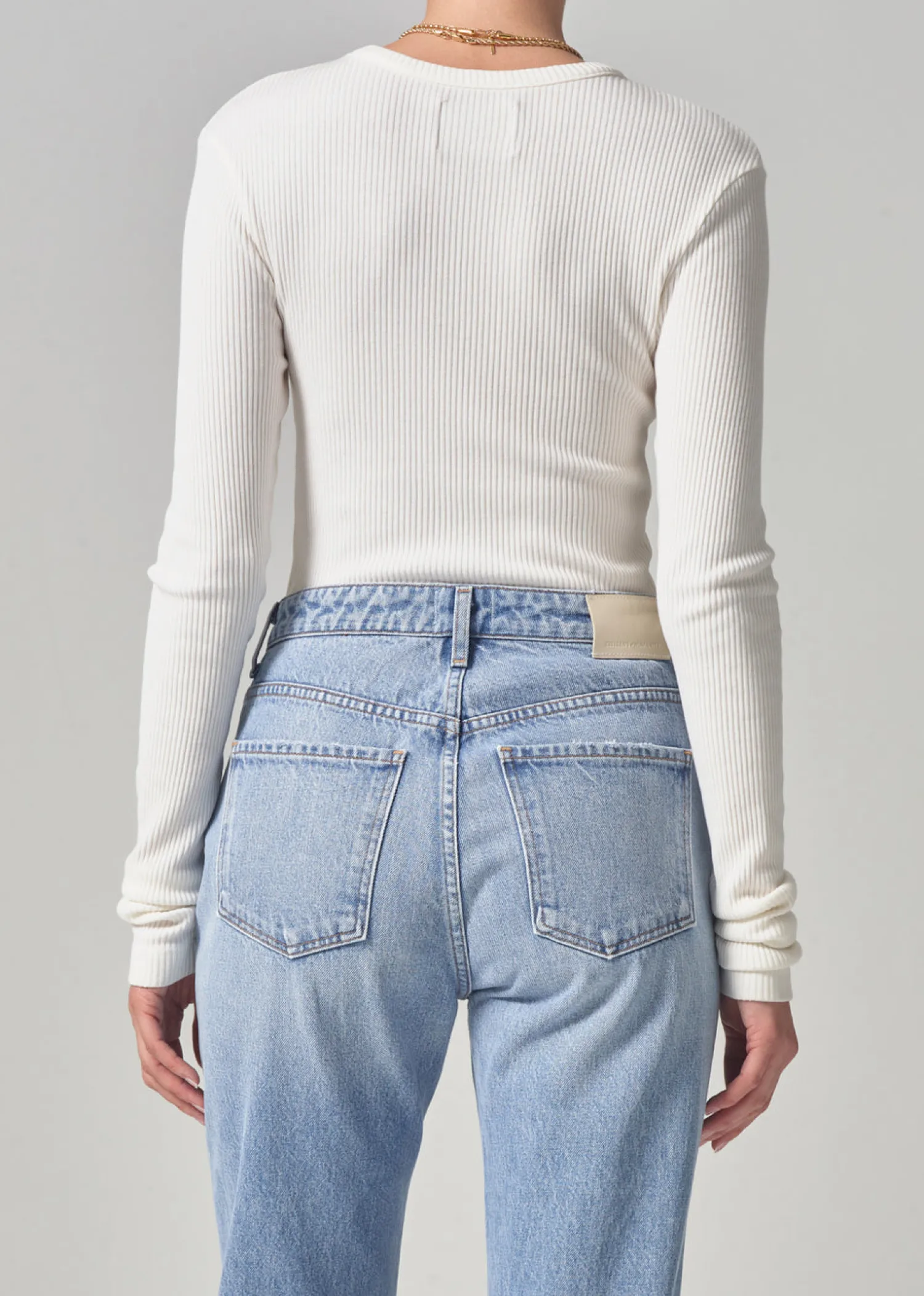 Flash Sale CITIZENS OF HUMANITY BINA CREWNECK Pashmina