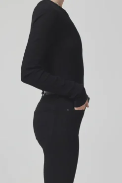 Clearance CITIZENS OF HUMANITY BINA CREWNECK Black
