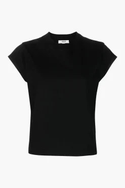 Cheap AGOLDE BRYCE CAP SLEEVE TEE