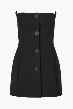 Hot THE ATTICO BUSTIER BLAZER Black