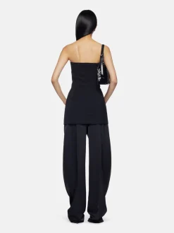 Hot THE ATTICO BUSTIER BLAZER Black