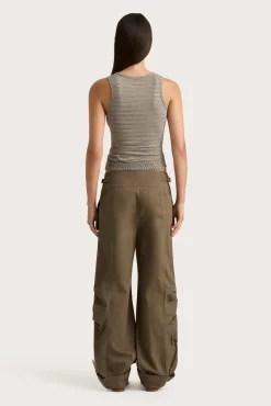 Store FAITHFULL THE BRAND CALAIS PANT Walnut