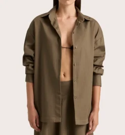 Cheap FAITHFULL THE BRAND CALAIS SHIRT Walnut
