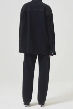 Cheap AGOLDE CAMRYN SHIRT Crushed