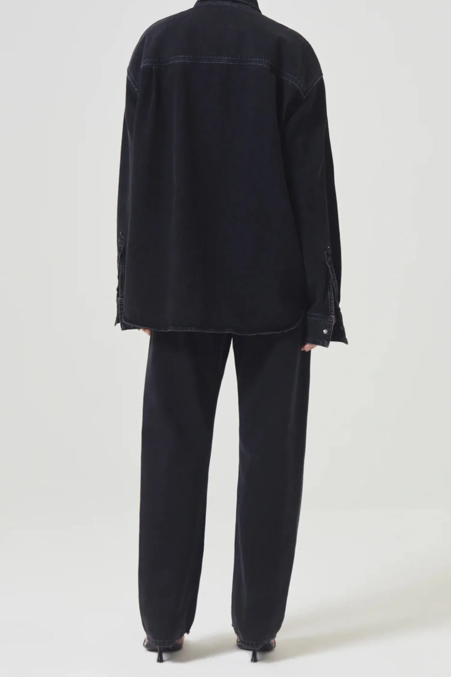 Cheap AGOLDE CAMRYN SHIRT Crushed