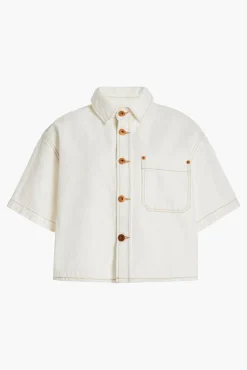 Outlet SLVRLAKE CARA SHIRT NaturalWhite