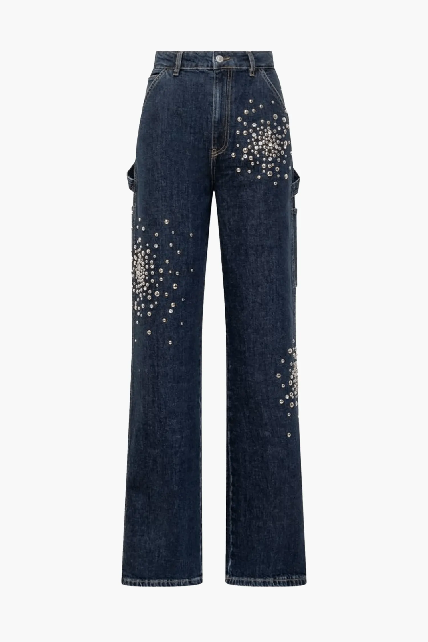 Cheap DES PHEMMES CARGO DENIM PANT DenimBlue