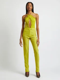 Hot CHRISTOPHER ESBER CARINA INTERLINKED BODYSUIT Limeade