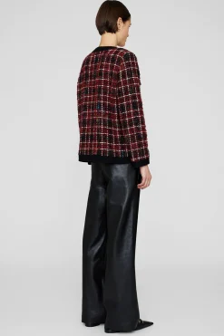 Flash Sale ANINE BING CARMEN PANT BLACK RECYCLED LEATHER