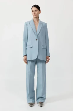 Fashion ST. AGNI CARTER TROUSERS StoneBlue