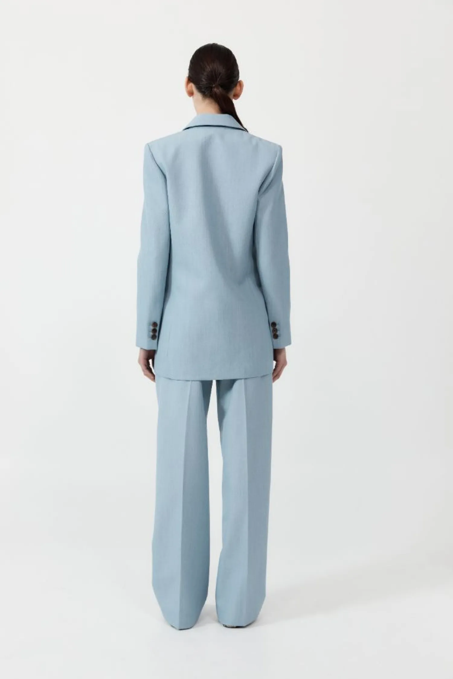 Fashion ST. AGNI CARTER TROUSERS StoneBlue